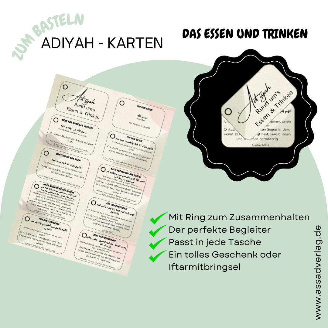 Adiyah-Karten (Rund ums Essen)