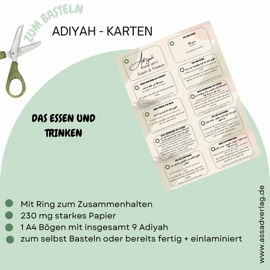 Adiyah-Karten (Rund ums Essen)