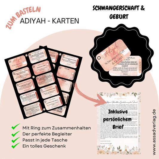 Adiyah-Karten (Schwangerschaft u. Geburt)