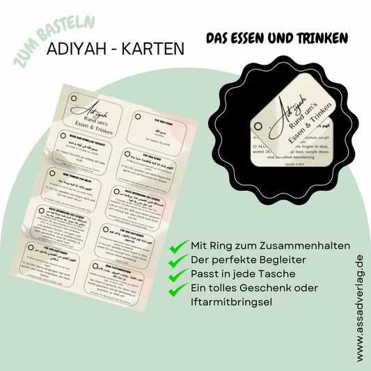 Adiyah-Karten (Rund ums Essen)