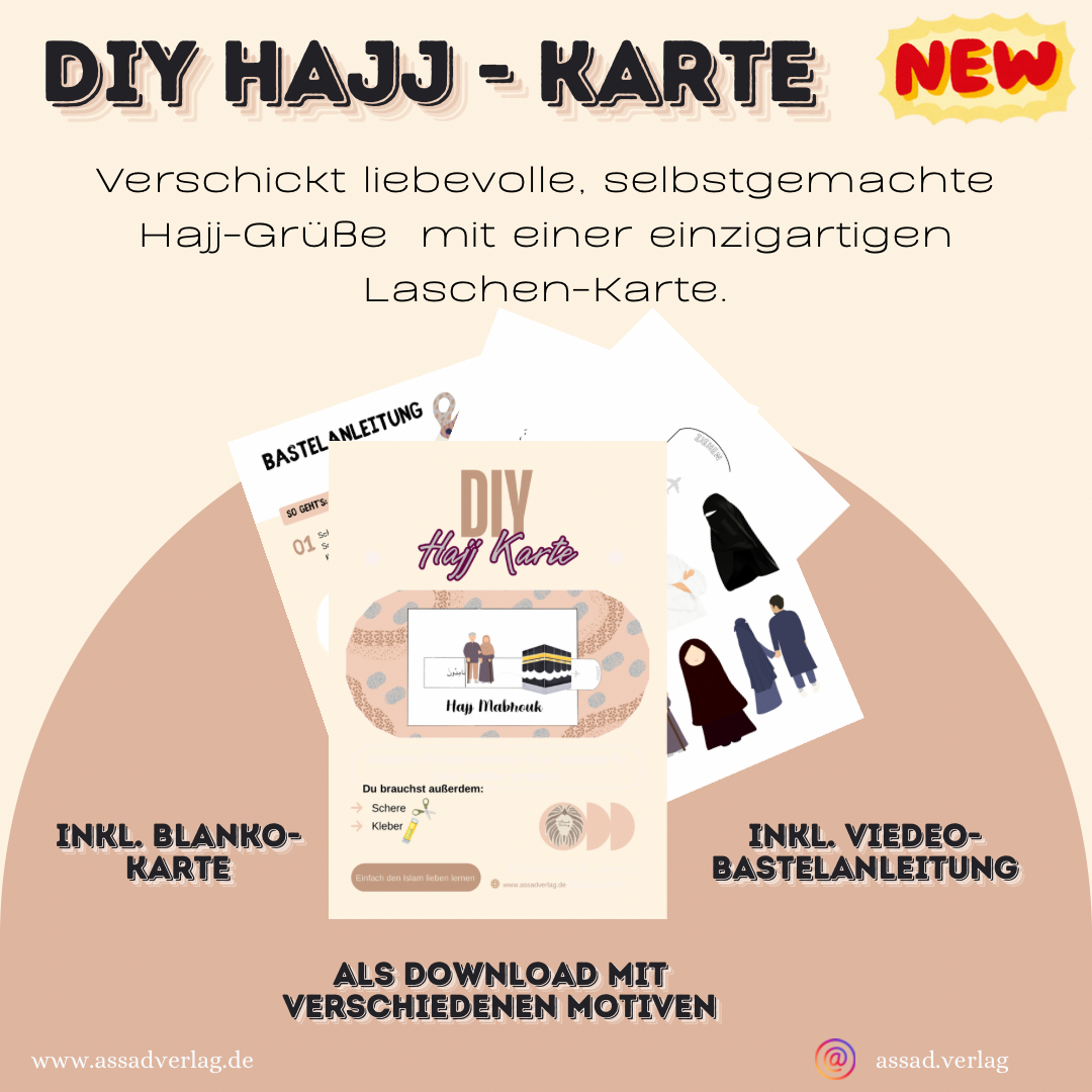 DIY Hajj Karte